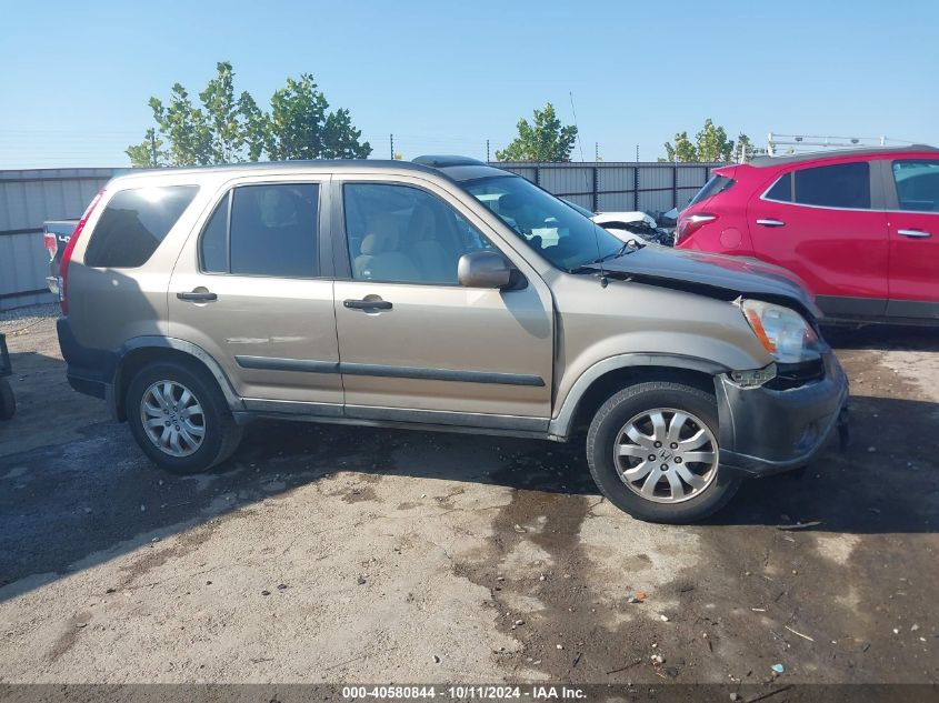 JHLRD78866C056615 2006 Honda Cr-V Ex