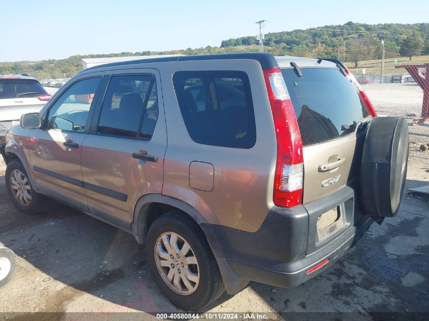 JHLRD78866C056615 2006 Honda Cr-V Ex