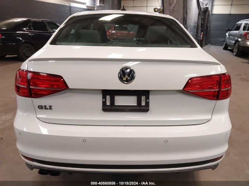 2016 Volkswagen Jetta 2.0T Gli Sel VIN: 3VW4T7AJ9GM235039 Lot: 40580858