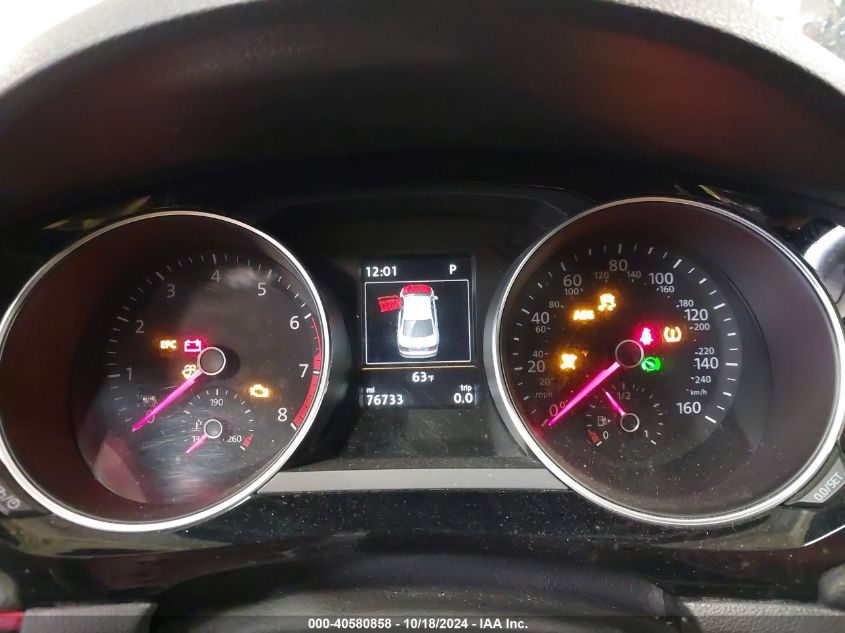 2016 Volkswagen Jetta 2.0T Gli Sel VIN: 3VW4T7AJ9GM235039 Lot: 40580858