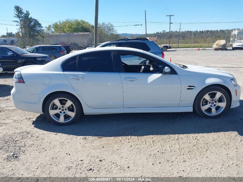 2008 Pontiac G8 Gt VIN: 6G2EC57Y68L140108 Lot: 40580911