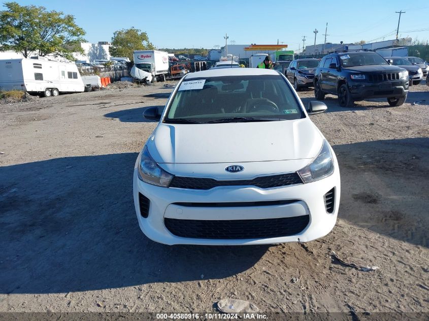 2018 Kia Rio Lx/S VIN: 3KPA25AB6JE120129 Lot: 40580916