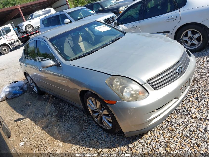 2004 Infiniti G35 VIN: JNKCV51E74M607516 Lot: 40580920