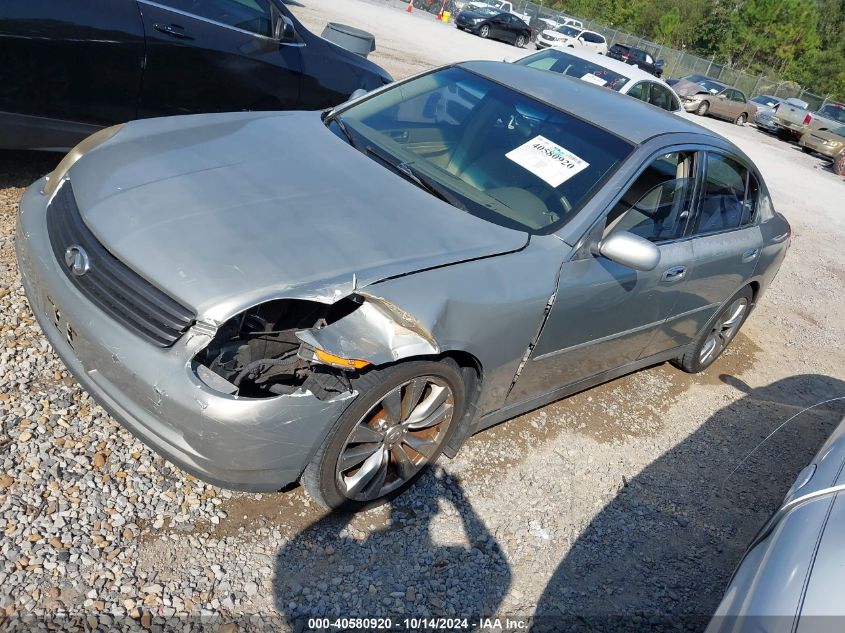 2004 Infiniti G35 VIN: JNKCV51E74M607516 Lot: 40580920