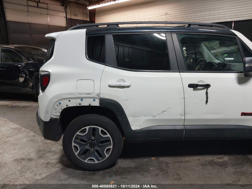 2017 Jeep Renegade Trailhawk 4X4 VIN: ZACCJBCB9HPE81486 Lot: 40580921