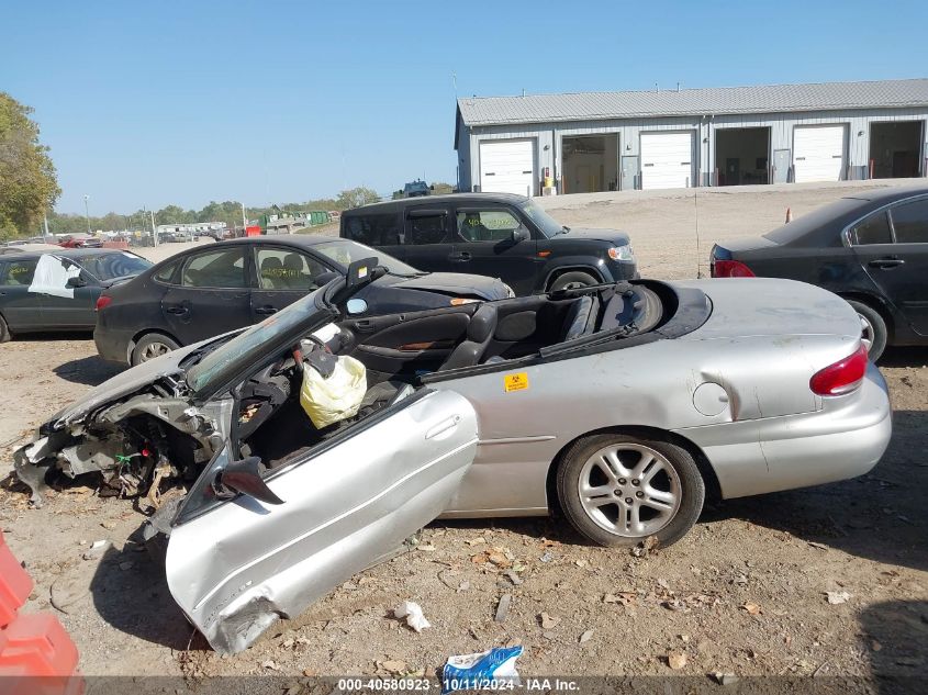 2000 Chrysler Sebring Jxi VIN: 3C3EL55H8YT265678 Lot: 40580923