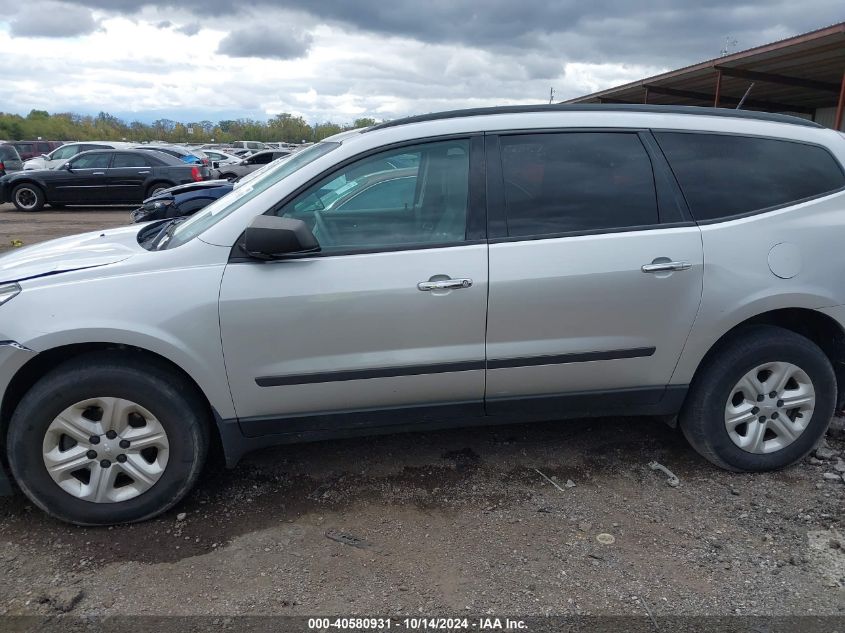 2017 Chevrolet Traverse Ls VIN: 1GNKRFED9HJ229335 Lot: 40580931