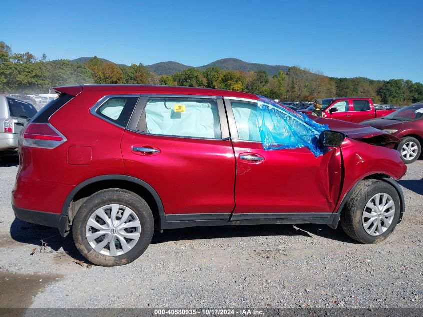 2015 Nissan Rogue S/Sl/Sv VIN: KNMAT2MV2FP528863 Lot: 40580935