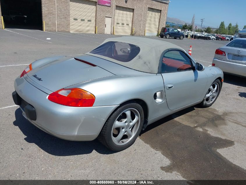 2000 Porsche Boxster VIN: WP0CA2989YU628240 Lot: 40580963