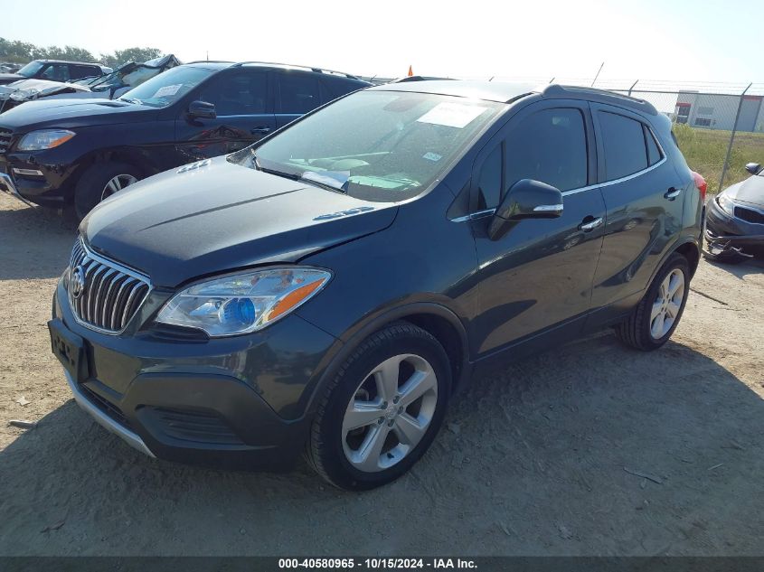 2016 Buick Encore VIN: KL4CJASB8GB663565 Lot: 40580965