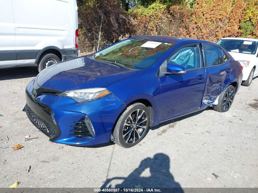 2018 Toyota Corolla Se VIN: 5YFBURHE6JP846190 Lot: 40580987