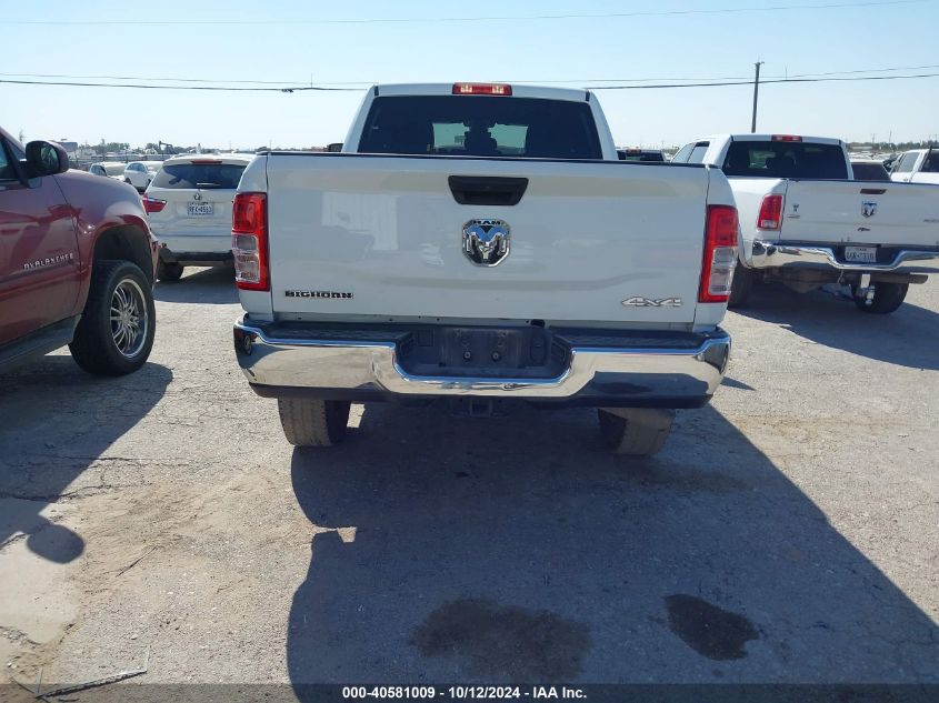 2024 Ram 2500 Big Horn VIN: 3C6UR5DL3RG154288 Lot: 40581009