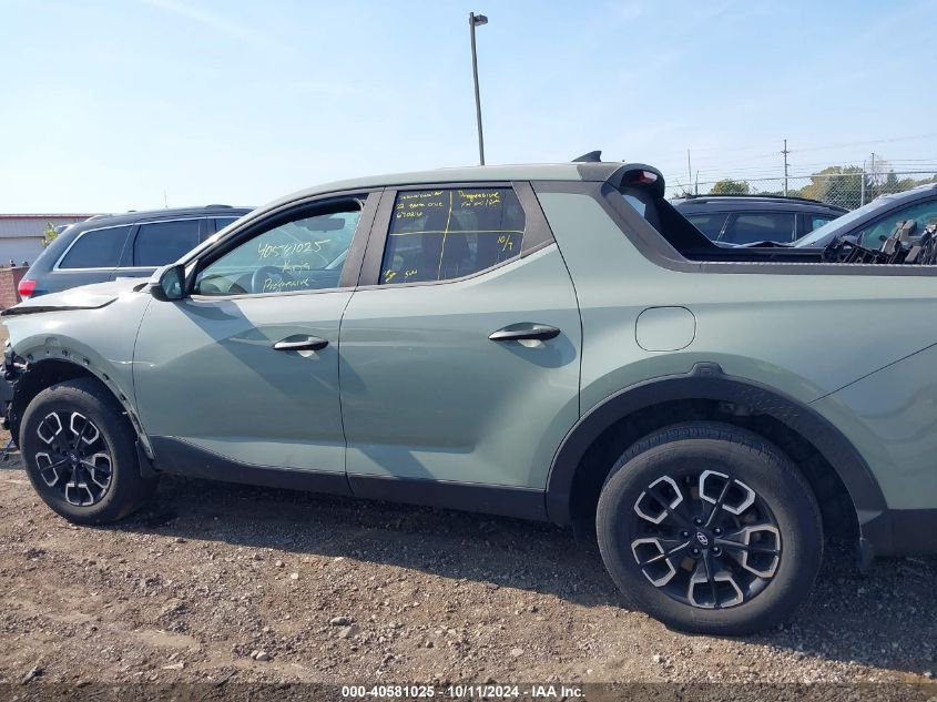 2022 Hyundai Santa Cruz Sel VIN: 5NTJBDAE9NH006827 Lot: 40581025