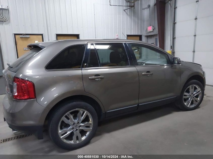 2012 Ford Edge Limited VIN: 2FMDK4KC0CBA92283 Lot: 40581030