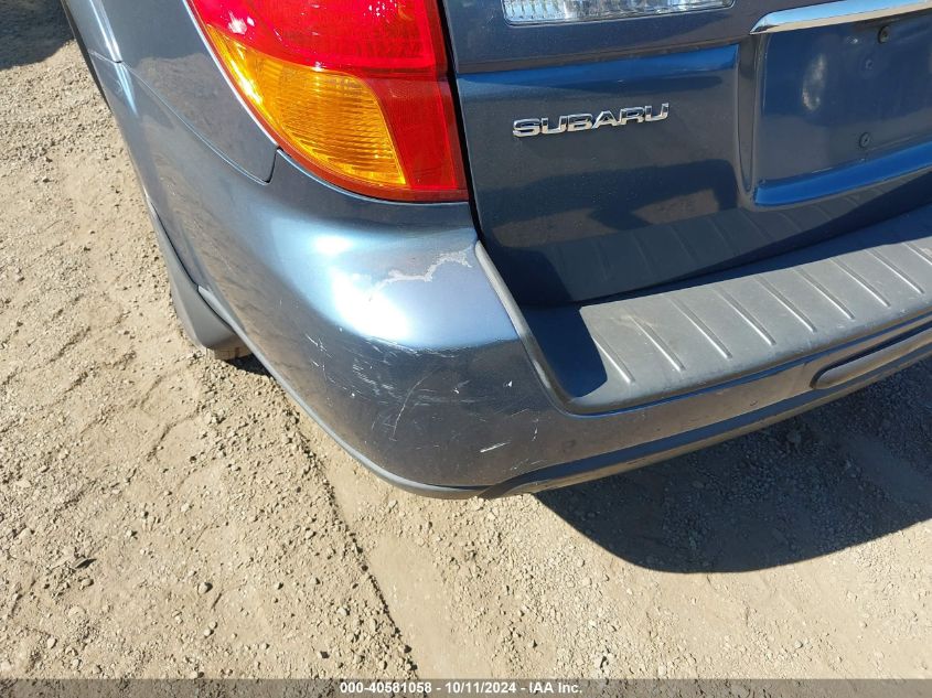 4S4BP61C067340468 2006 Subaru Outback 2.5I