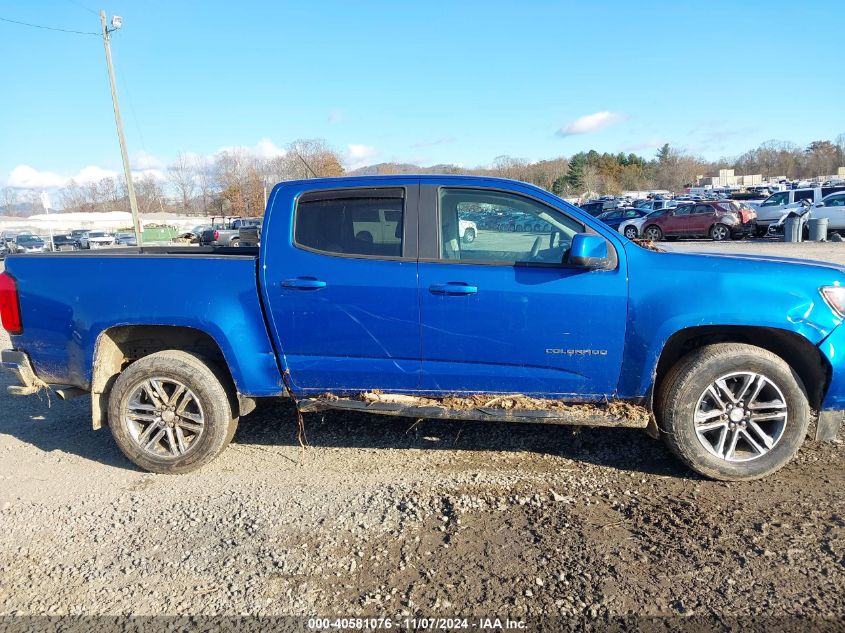 2021 Chevrolet Colorado 2Wd Short Box Wt VIN: 1GCGSBEN1M1120317 Lot: 40581076