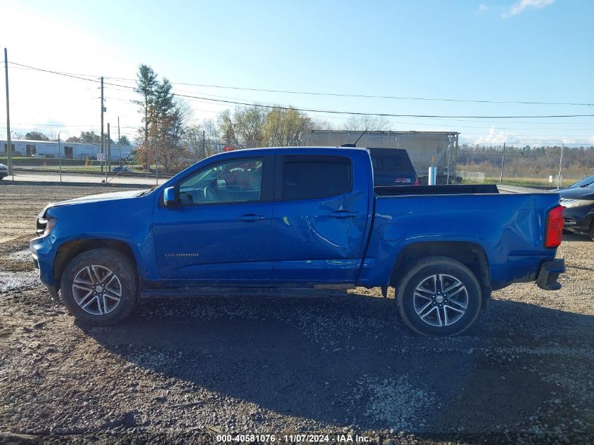 2021 Chevrolet Colorado 2Wd Short Box Wt VIN: 1GCGSBEN1M1120317 Lot: 40581076