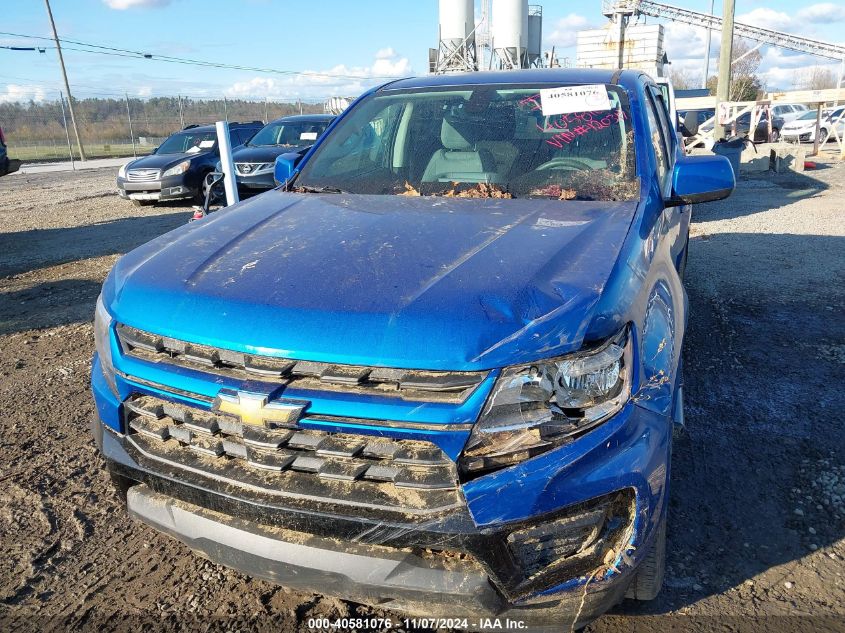 2021 Chevrolet Colorado 2Wd Short Box Wt VIN: 1GCGSBEN1M1120317 Lot: 40581076