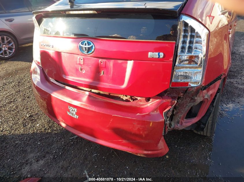 2010 Toyota Prius Iii VIN: JTDKN3DU0A1247510 Lot: 40581078
