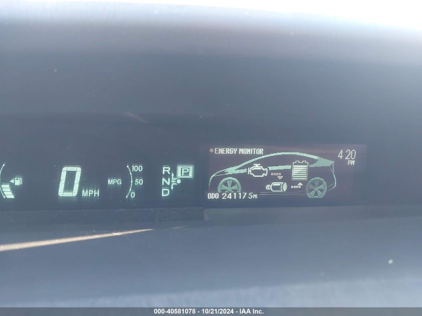 2010 Toyota Prius Iii VIN: JTDKN3DU0A1247510 Lot: 40581078