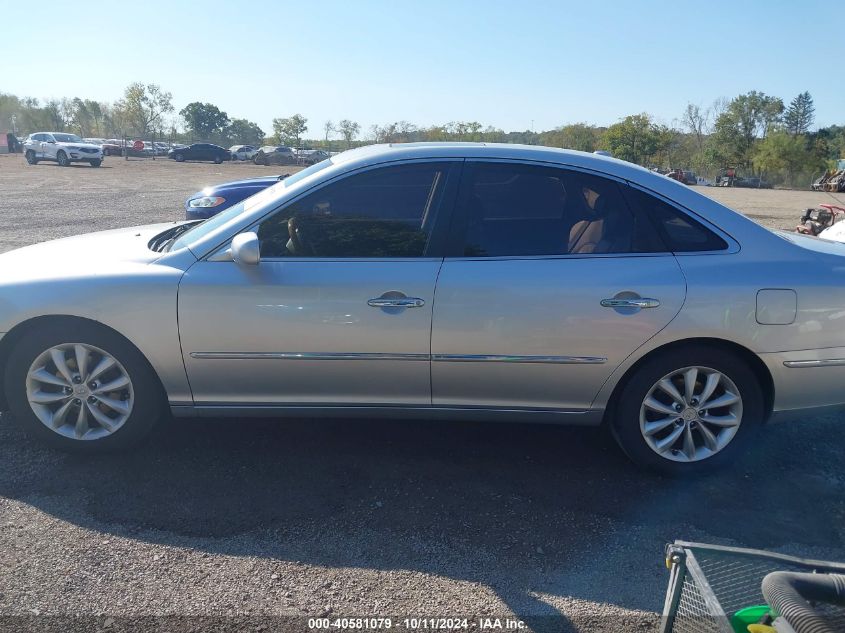 2007 Hyundai Azera Limited/Se VIN: KMHFC46FX7A185646 Lot: 40581079