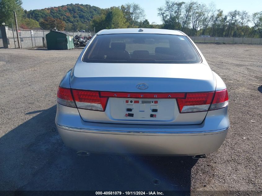 2007 Hyundai Azera Limited/Se VIN: KMHFC46FX7A185646 Lot: 40581079