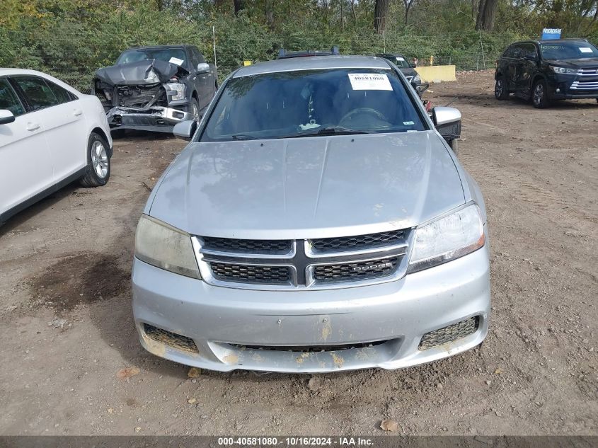 2012 Dodge Avenger Sxt VIN: 1C3CDZCB8CN161680 Lot: 40581080