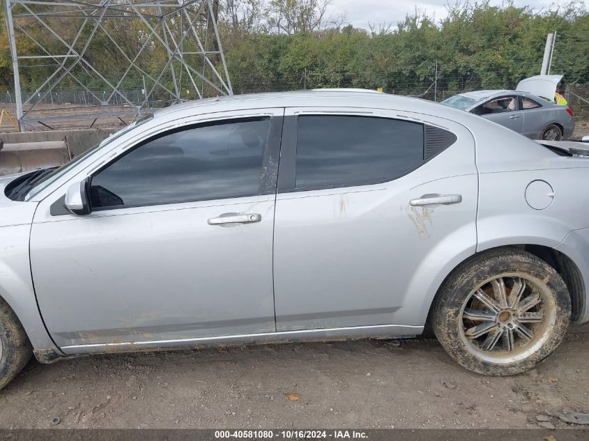 2012 Dodge Avenger Sxt VIN: 1C3CDZCB8CN161680 Lot: 40581080