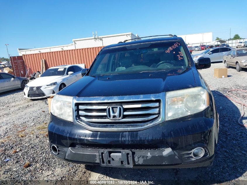 2013 Honda Pilot Ex-L VIN: 5FNYF3H63DB016146 Lot: 40581083