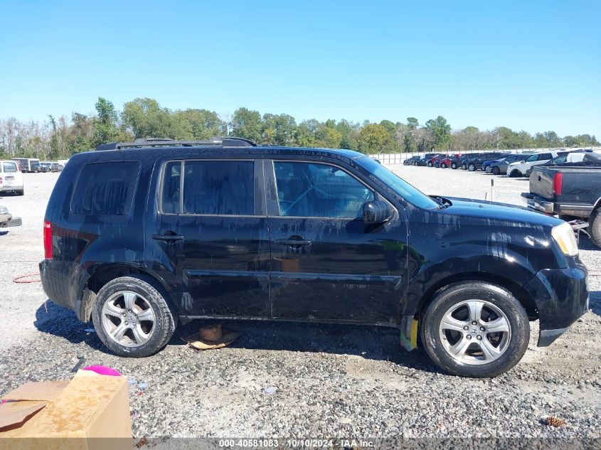 2013 Honda Pilot Ex-L VIN: 5FNYF3H63DB016146 Lot: 40581083