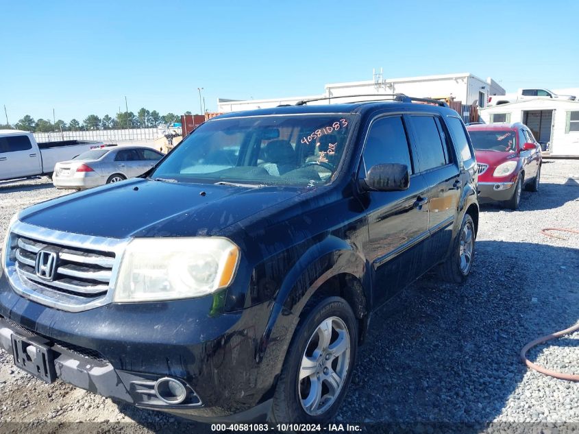 2013 Honda Pilot Ex-L VIN: 5FNYF3H63DB016146 Lot: 40581083