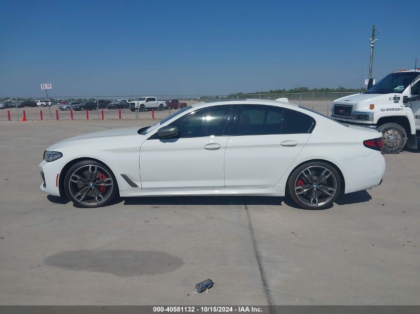2021 BMW M550I XDRIVE VIN: WBA13BK04MCF93533