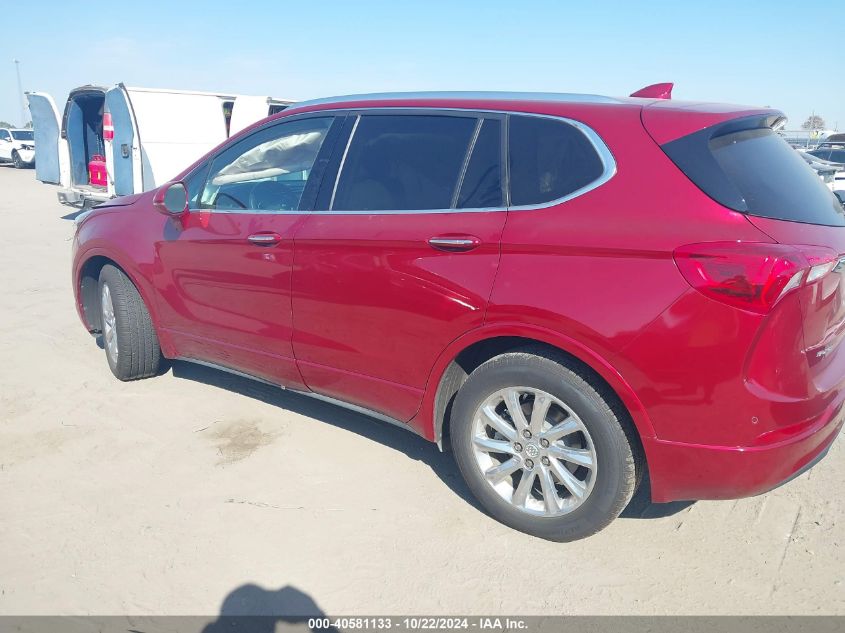 2019 Buick Envision Fwd Essence VIN: LRBFXCSA5KD018954 Lot: 40581133