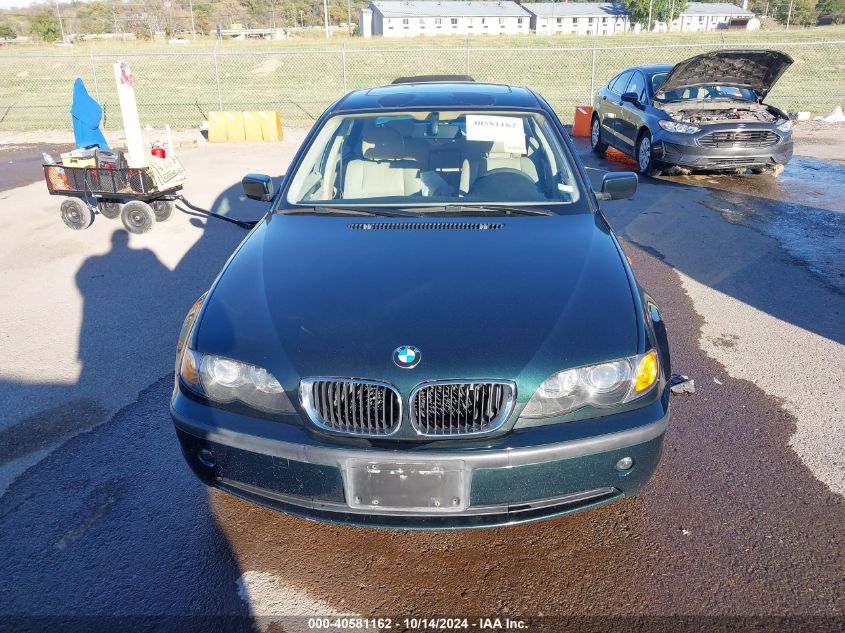 2002 BMW 325I VIN: WBAET37422NG71991 Lot: 40581162