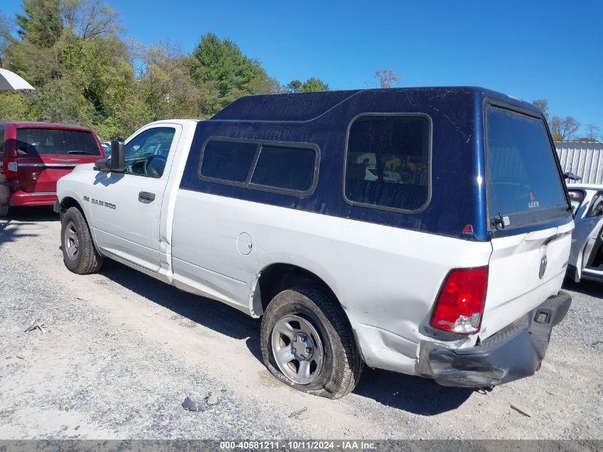 3C6JD7DT2CG159065 2012 Dodge Ram 1500 St