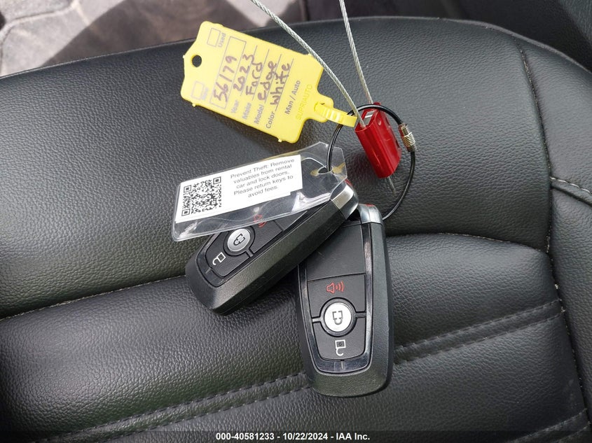 2023 Ford Edge Sel VIN: 2FMPK4J90PBA22811 Lot: 40581233