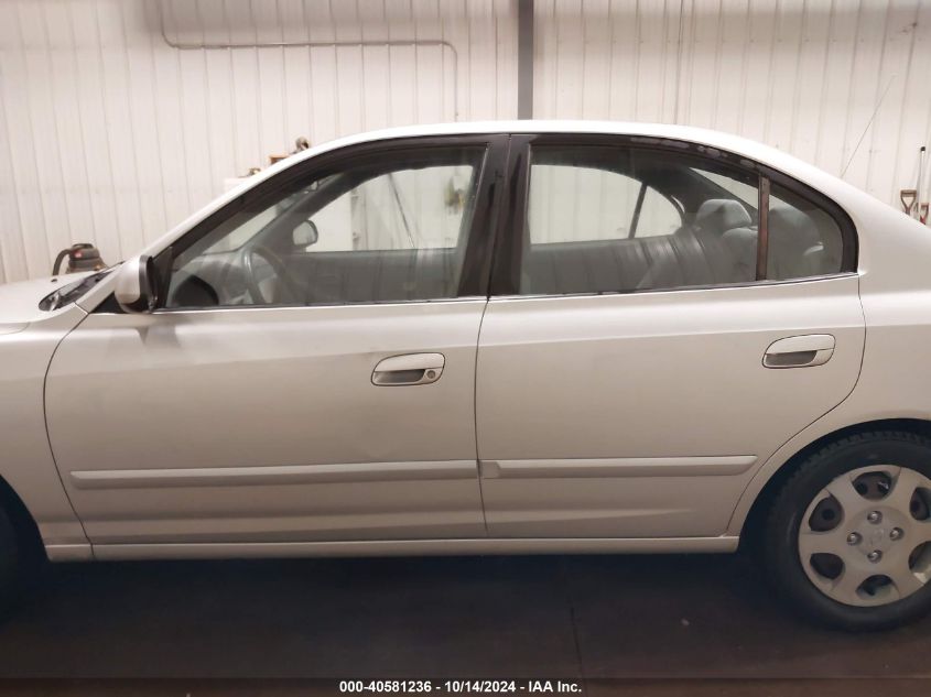 2001 Hyundai Elantra Gls VIN: KMHDN45D81U164639 Lot: 40581236