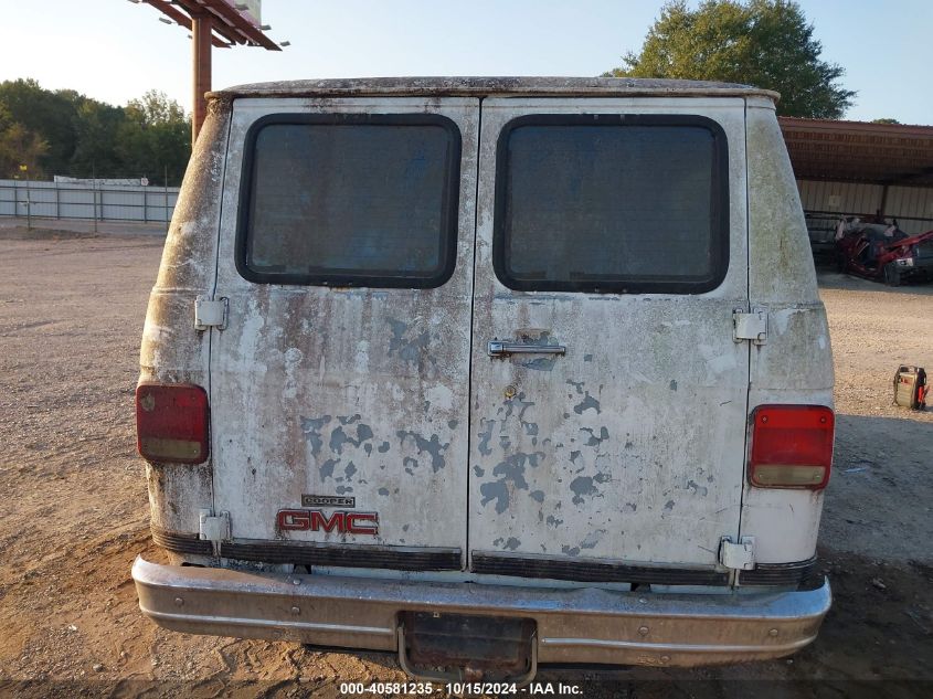 1992 GMC Rally Wagon G3500 VIN: 2GJGG39K3N4502598 Lot: 40581235