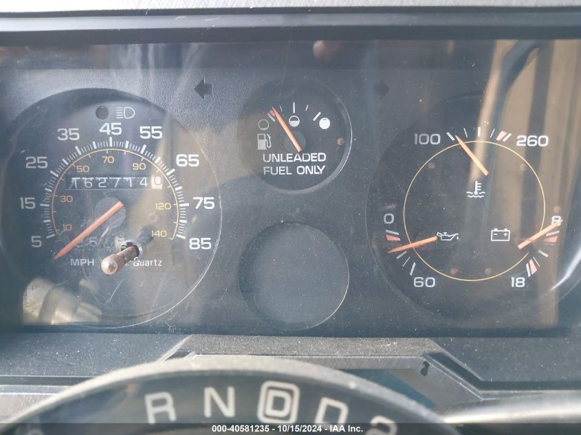 1992 GMC Rally Wagon G3500 VIN: 2GJGG39K3N4502598 Lot: 40581235