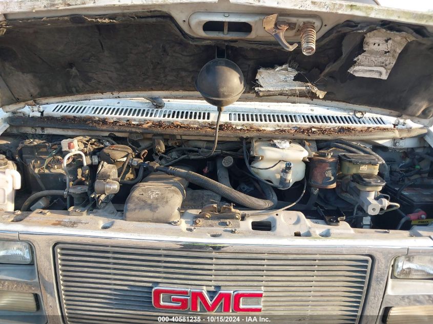 1992 GMC Rally Wagon G3500 VIN: 2GJGG39K3N4502598 Lot: 40581235