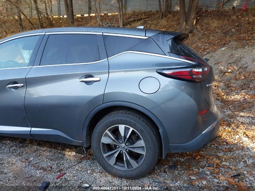 2020 Nissan Murano S Intelligent Awd VIN: 5N1AZ2AS6LN132687 Lot: 40581251