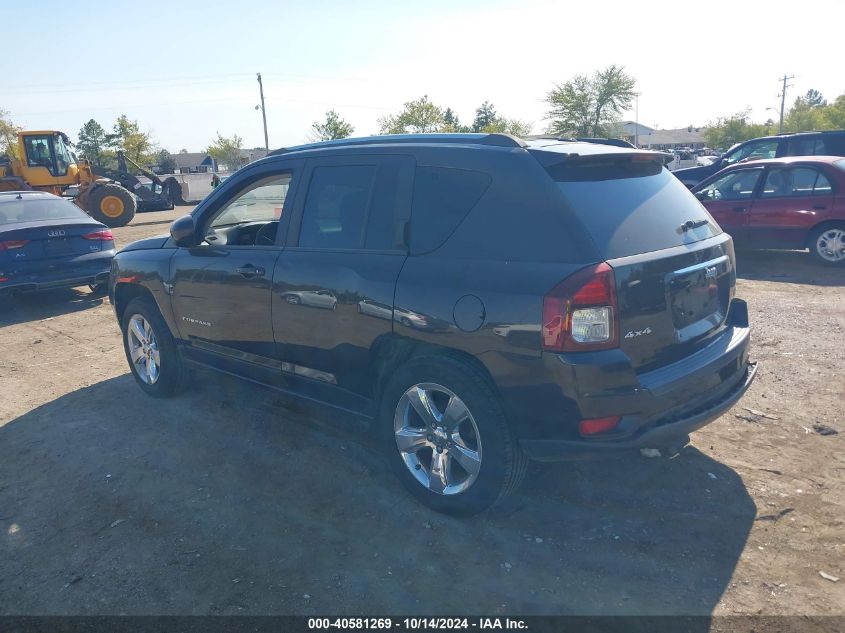 VIN 1C4NJDEB8ED605727 2014 Jeep Compass, Latitude no.3