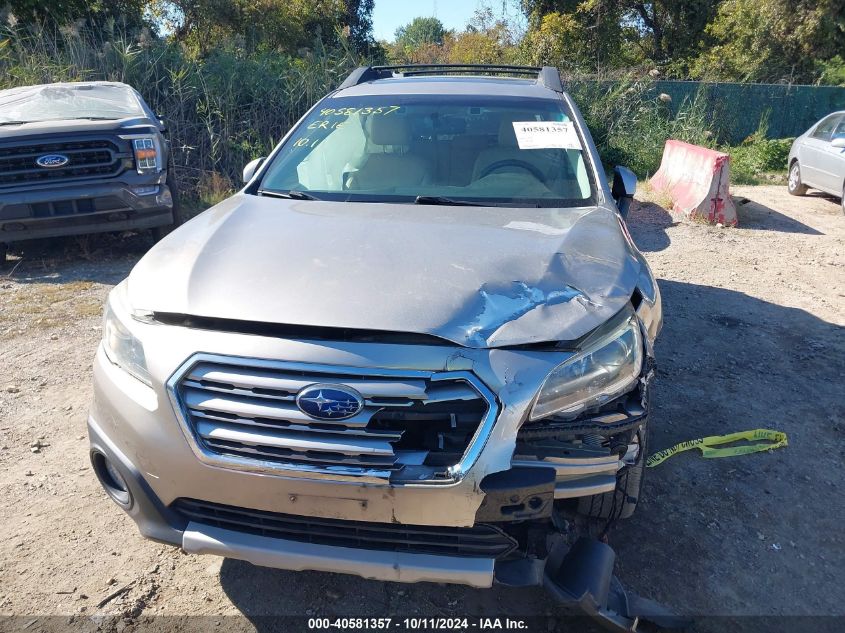 2015 Subaru Outback 2.5I Limited VIN: 4S4BSANC5F3266581 Lot: 40581357