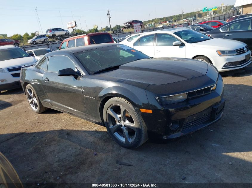 2014 Chevrolet Camaro 2Lt VIN: 2G1FC1E30E9180094 Lot: 40581363