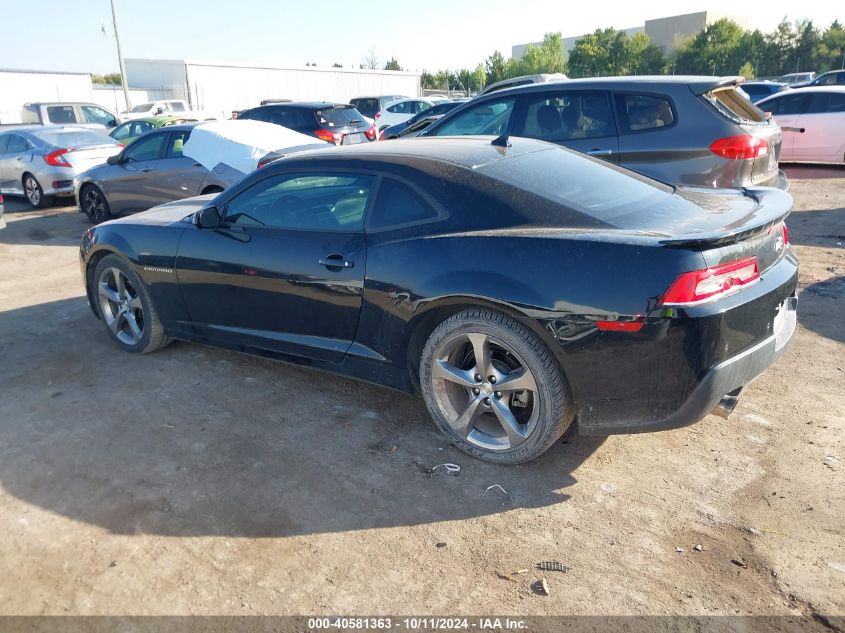 2G1FC1E30E9180094 2014 Chevrolet Camaro 2Lt