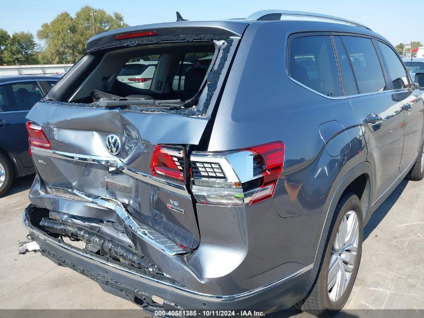 2019 Volkswagen Atlas 3.6L V6 Sel VIN: 1V2MR2CA5KC608622 Lot: 40581385