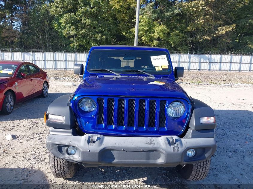 2019 Jeep Wrangler Sport VIN: 1C4GJXAG9KW501422 Lot: 40581414