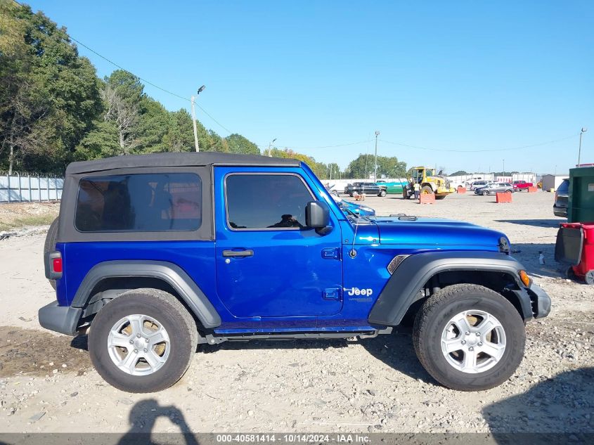 2019 Jeep Wrangler Sport VIN: 1C4GJXAG9KW501422 Lot: 40581414