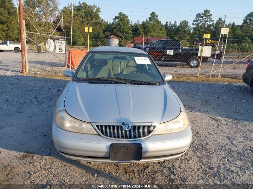 1998 Mercury Mystique Ls/Spree VIN: 1MEFM66L8WK667154 Lot: 40581418