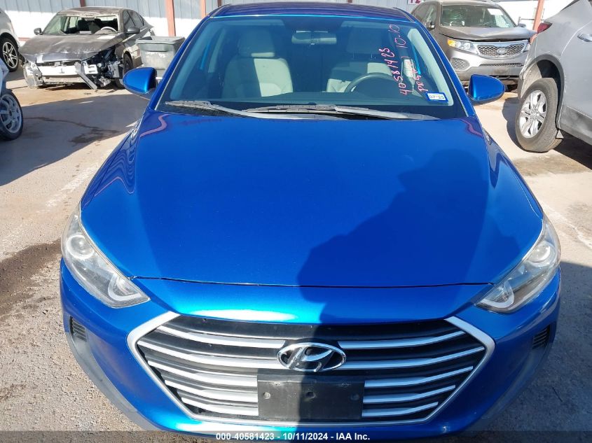 2017 Hyundai Elantra Se VIN: 5NPD74LF3HH076251 Lot: 40581423